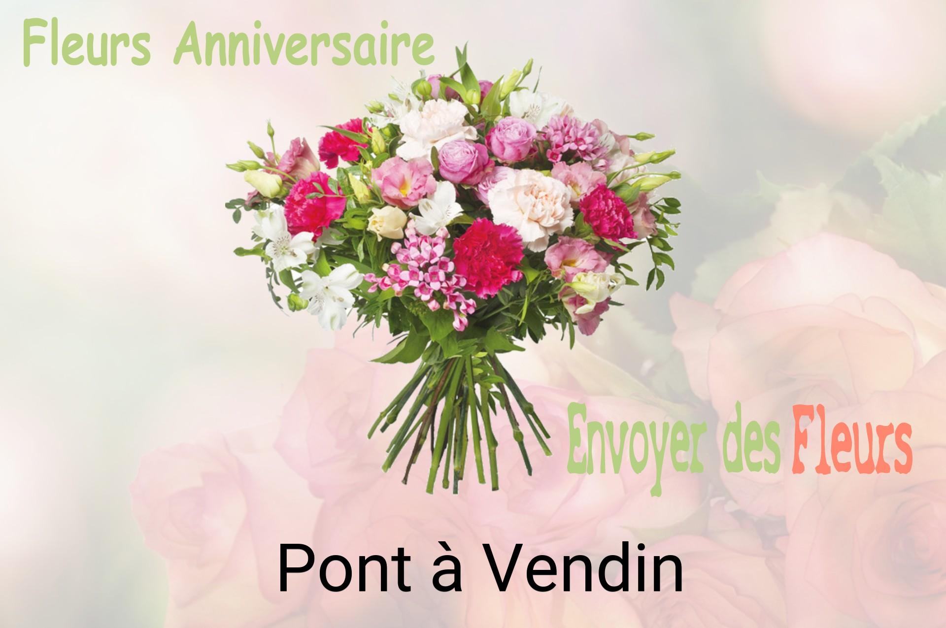 Bouquet de fleurs d’anniversaire livré à Pont-à-Vendin